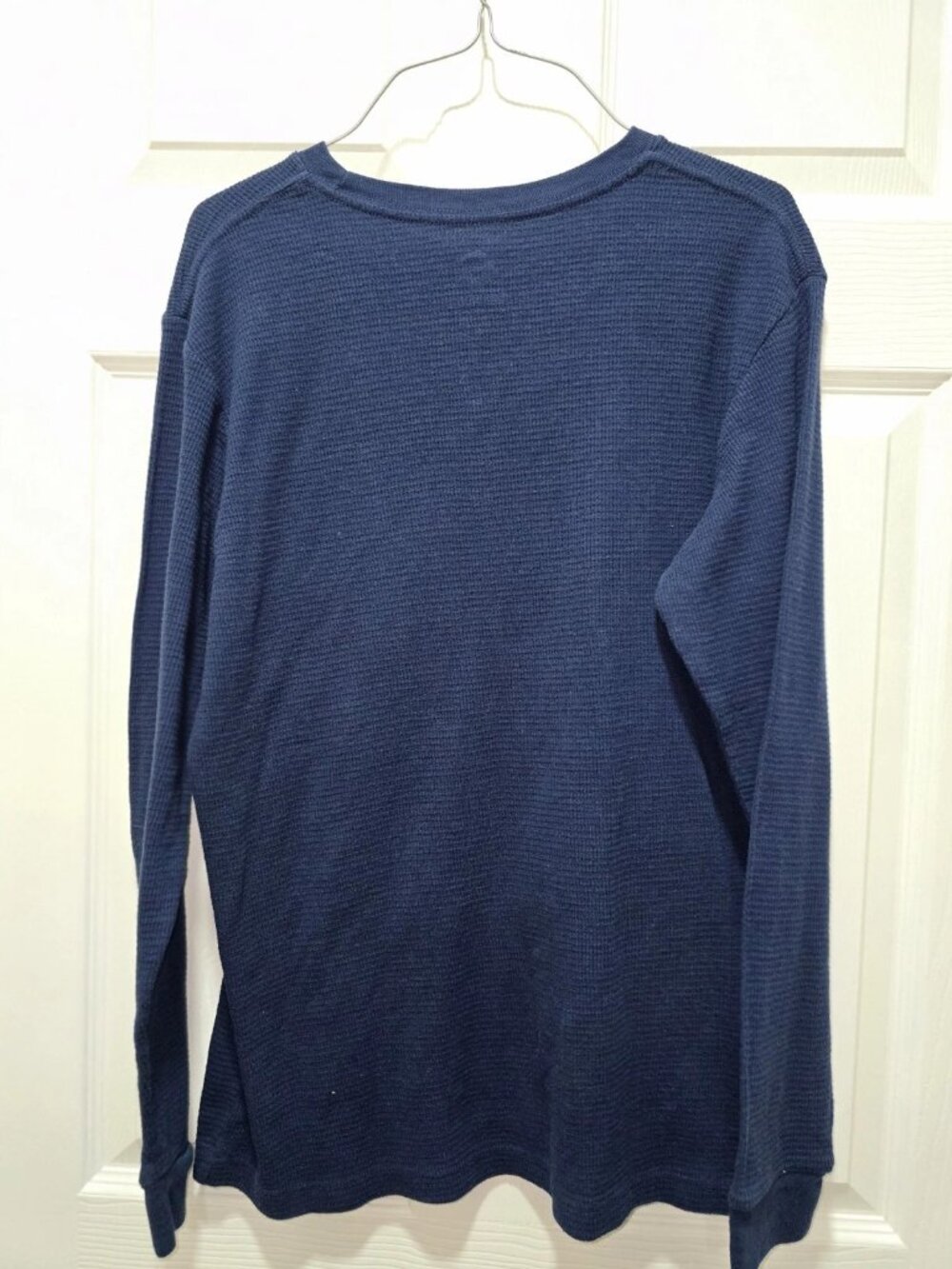 Dec 25 Christmas Shirt Men's Medium Thermal Gingerbread Laser Holiday Christmas - Picture 3 of 3